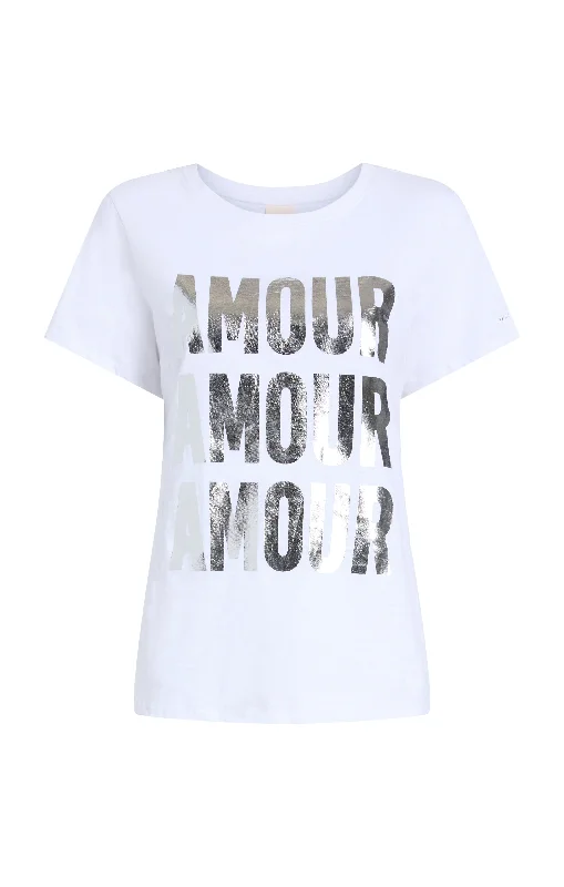 Amour Amour Amour Foiled Tee