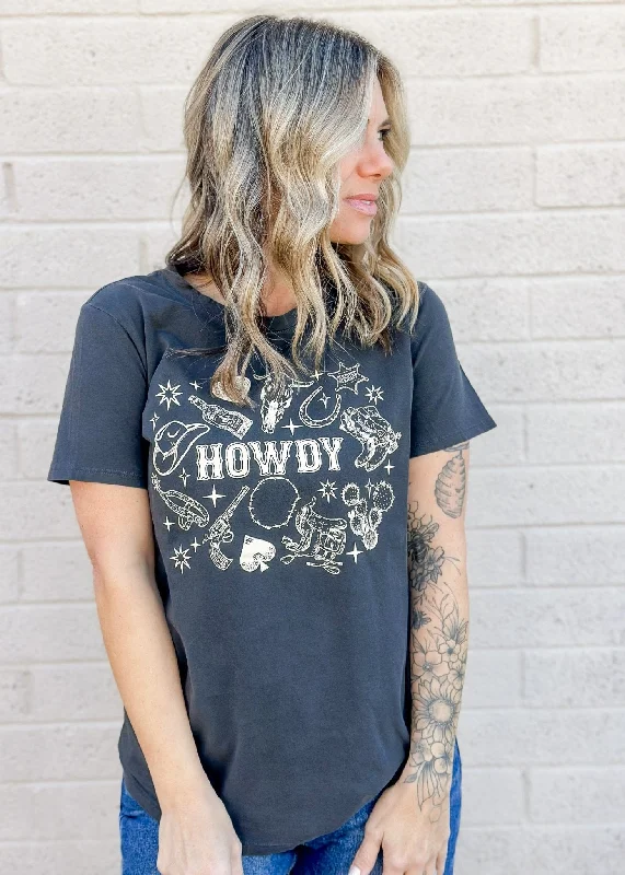 Howdy Icons Premium Graphic Tee