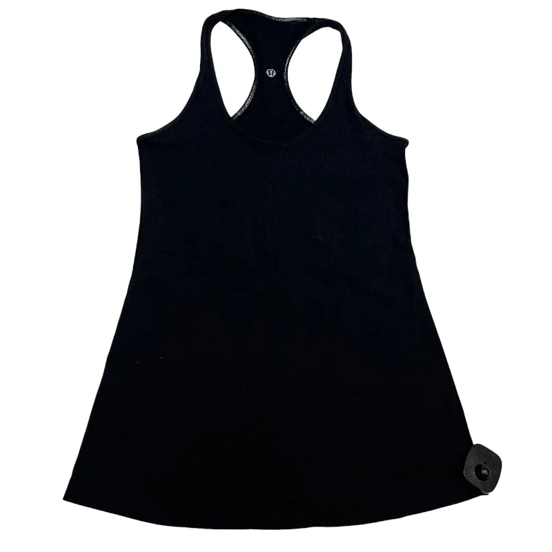 Athletic Tank Top By Lululemon In Black, Size: 8