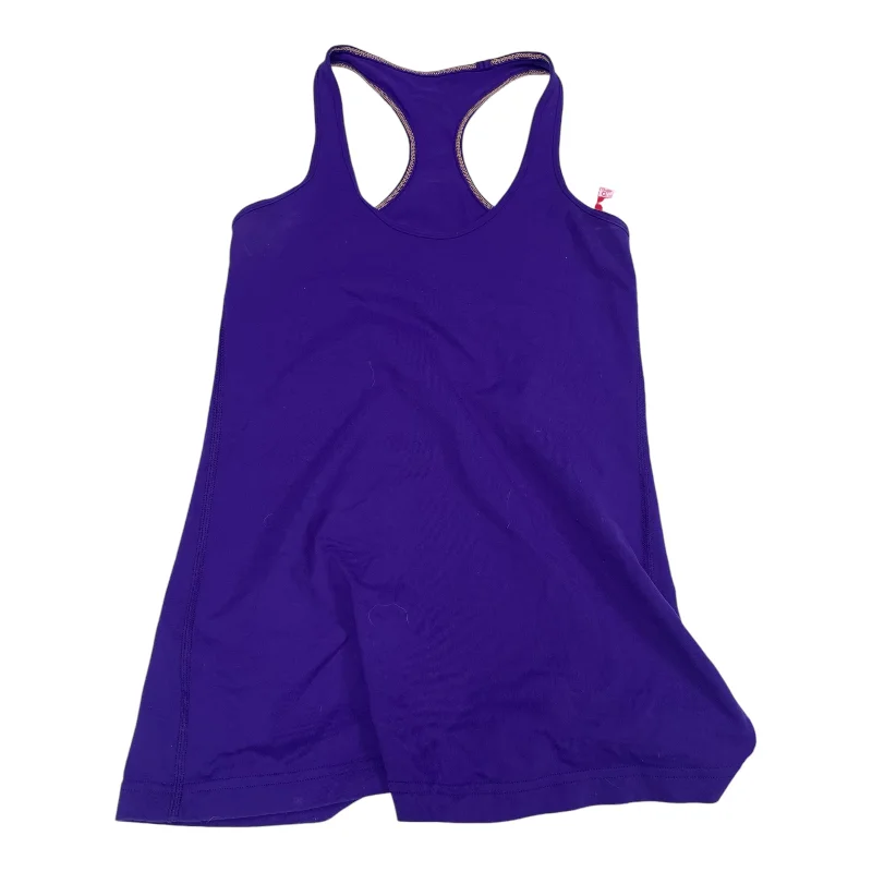 Athletic Tank Top By Lululemon In Purple, Size: S