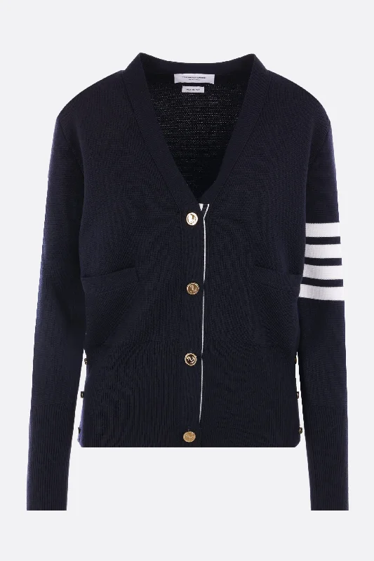 Milano 4bar wool cardigan