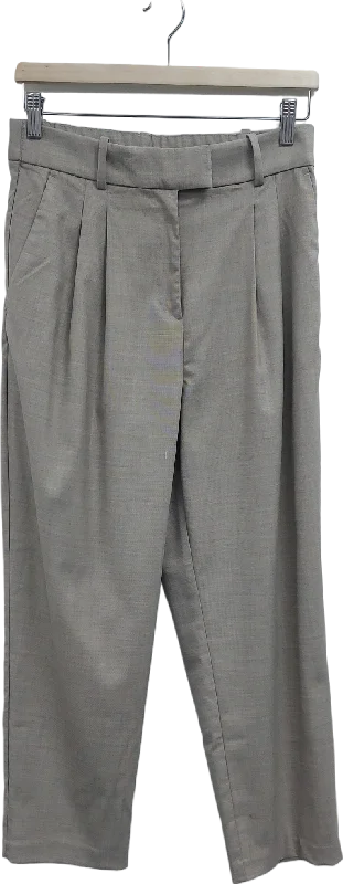 H&M Beige Wide Leg Trousers UK 10