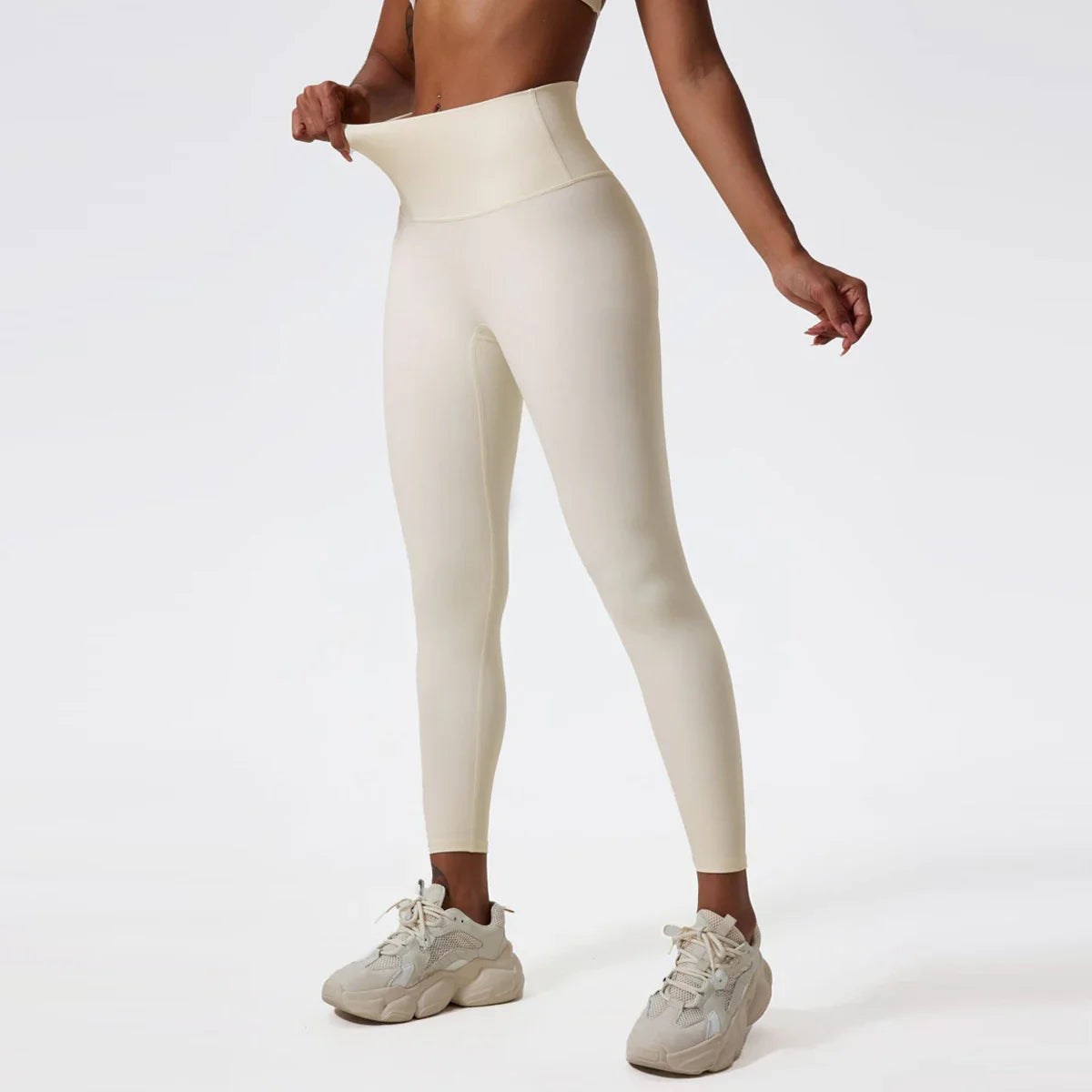 Soft Fabrics High Waist Tights Push Up Breathable Higher Quality Sports Leggings