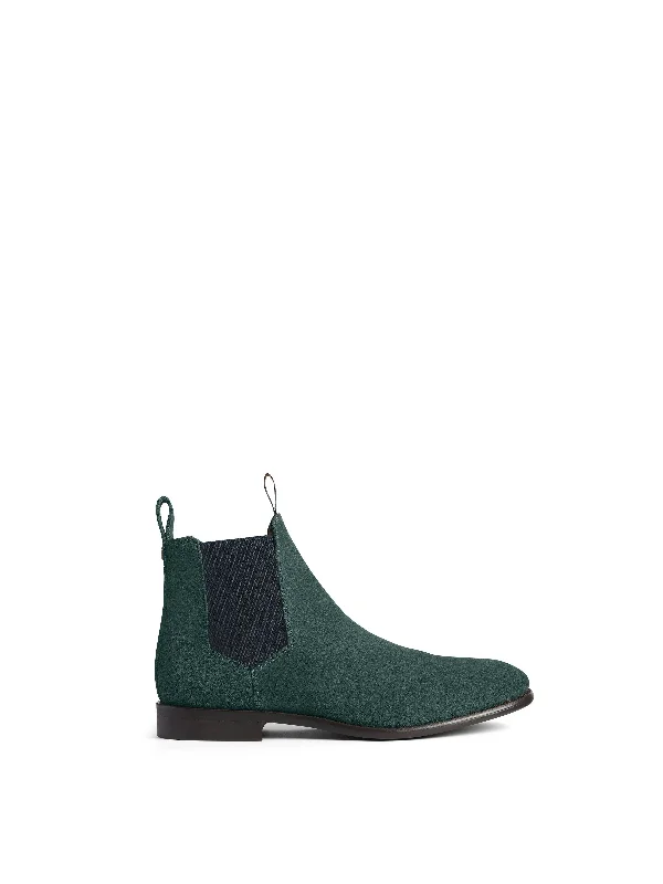 Chelsea - Pine Green Suede