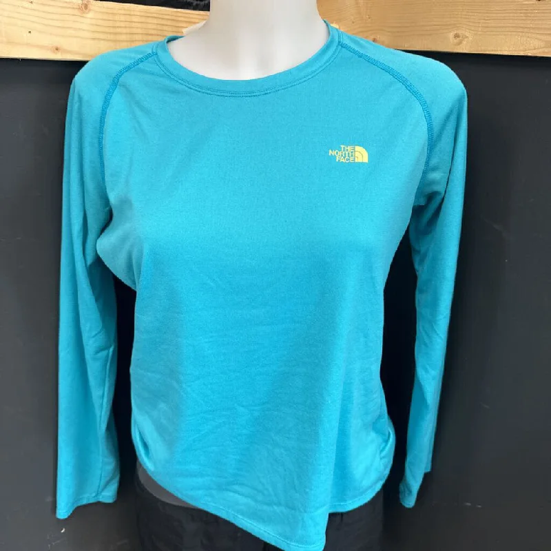 The North Face - Women's L/S Athletic Shirt - MSRP comp $90: Blue-women-MD